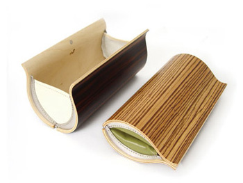 Tivi Handbag Stainless Steel Leather Wooden Panels Fashion Wooden Panels Are Constructed In Sweden And Formed From Birch Zebra Or Ebony Veneers Depending On The Purse