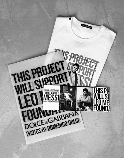 Lionel Messi Limited Edition T-Shirts by Dolce&Gabbana