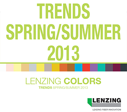 Spring Coloring on Lenzing Spring Summer 2013 Color Trends   Fashion Trendsetter
