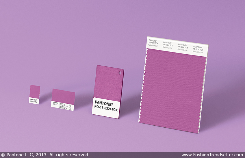 Pantone Color of the Year for 2014: PANTONE 18-3224 Radiant Orchid