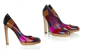 Colors of Sergio Rossi Color Block Pumps