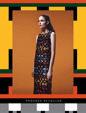 Proenza Schouler Fall 2011 Ad Campaign Colors