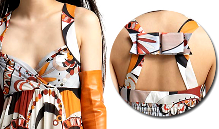 Colors of Emilio Pucci Georgette Dress