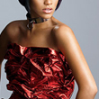 Colors of Rihanna's Red Hot Dress