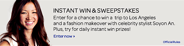 SWEEPSTAKES and INSTANT WIN