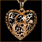 Gild Your Love on Valentine's Day with the Coeur B Pendant