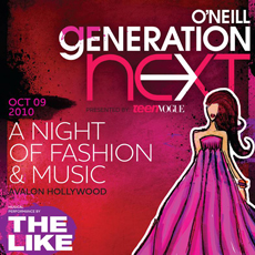 O'Neill's 3rd Annual "Generation Next" Fashion and Music Event