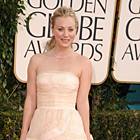 Kaley Cuoco Style at the 68th Annual Golden Globe Awards