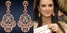 Kyle Richards Shines in Jacob & Co. Jewelry for Her Book Signing at the Grove