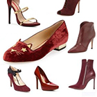 Pantone Color of the Year for 2015: PANTONE 18-1438 Marsala on Fashion Shoes & Boots
