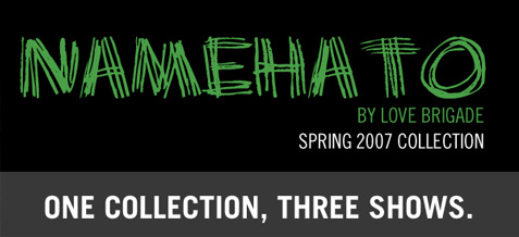 Namehato by Love Brigade : One Collection, Three Shows