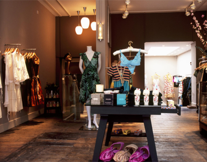 KJ's Laundry's boutique at 74 Marylebone Lane in London