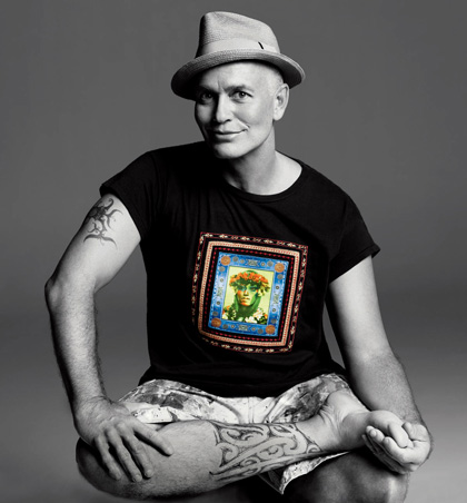 T-shirt designed by Ashley Bickerton ($28)
