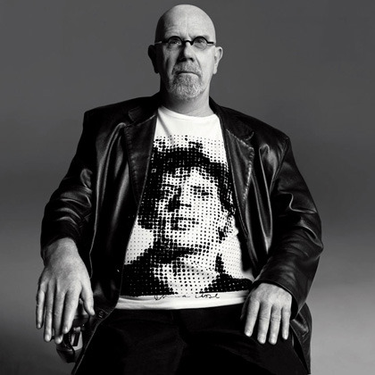T-shirt designed by Chuck Close ($28)