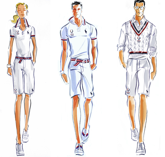 Polo Ralph Lauren Exclusive Parade Outfitter of 2008 U.S. Olympic Team in Beijing