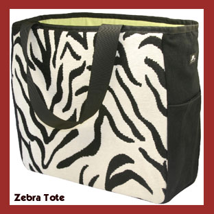 Zebra Tote
