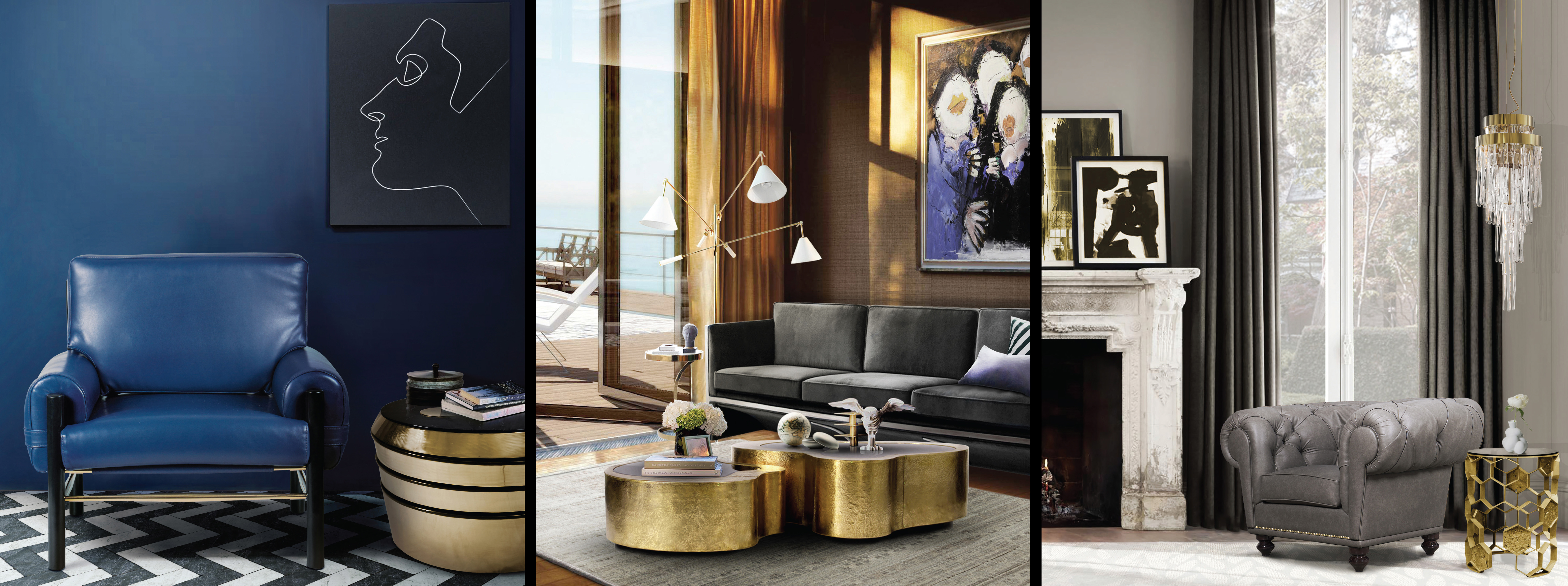 Living Rooms With Modern-Classic Inspirations by Covet House ‹ Fashion Trendsetter7958 x 2976