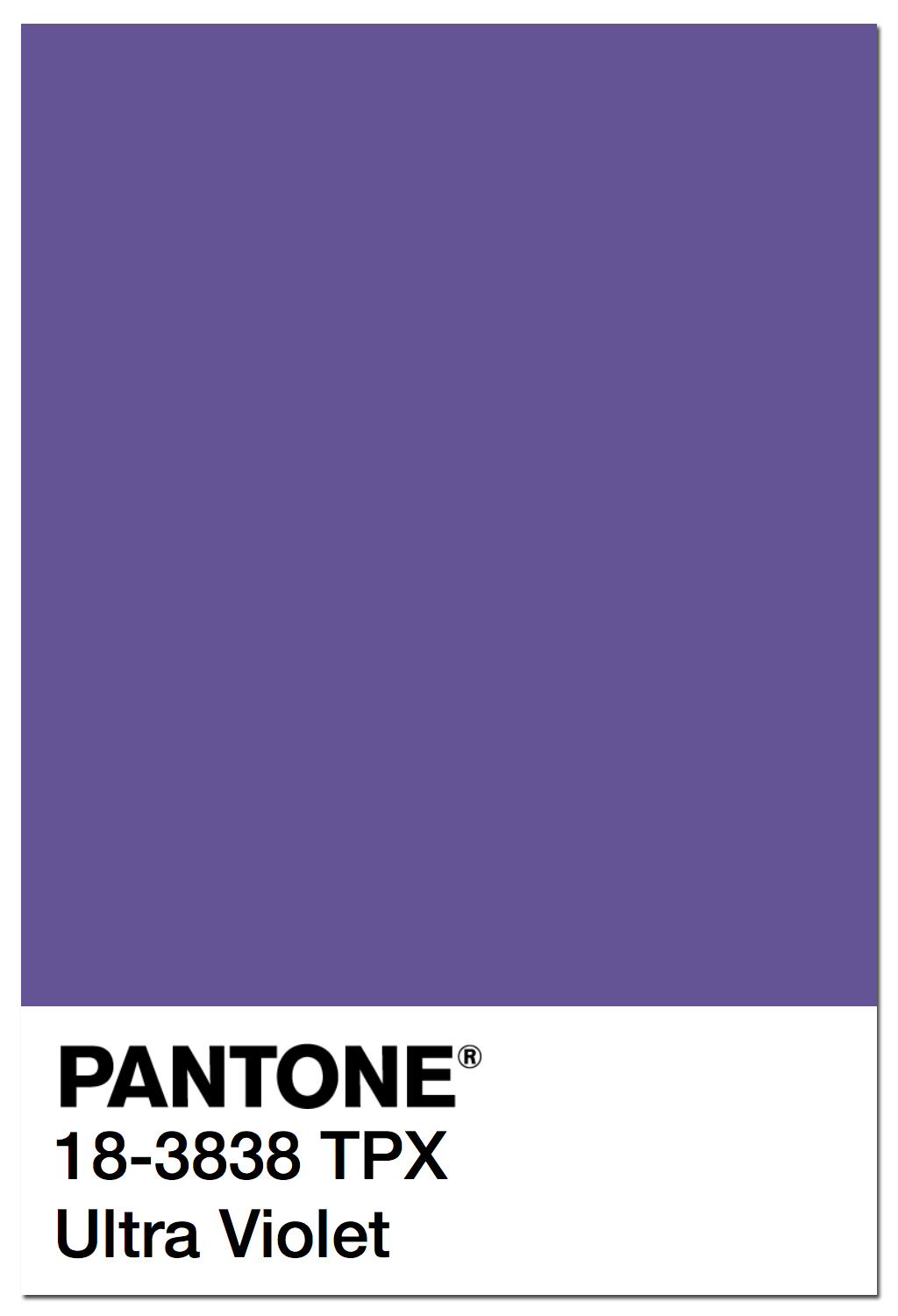 Resultado de imagem para PANTONE 18-3838 Ultra Violet