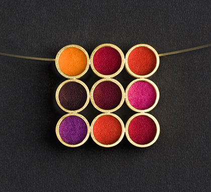 Design by Michaela Binder - Schmuck mit Filz und Fell