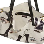 Polly Glazed Canvas Handbag by Jimmy Choo