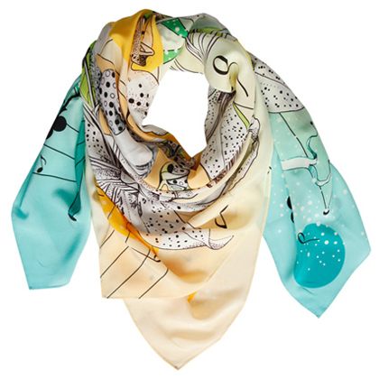 Forget Me Not: XXL Scarves by Coco