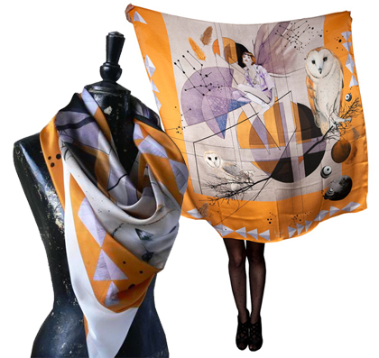 Forget Me Not: XXL Scarves by Coco