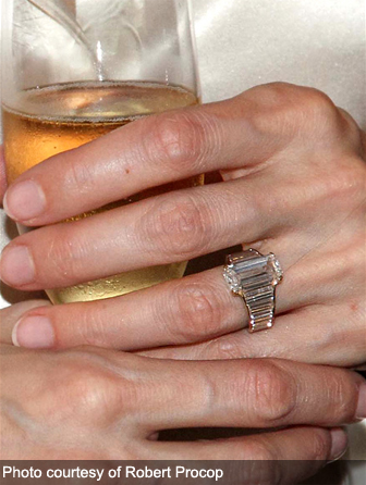 Angelina Jolie's Engagement Ring by Robert Procop 