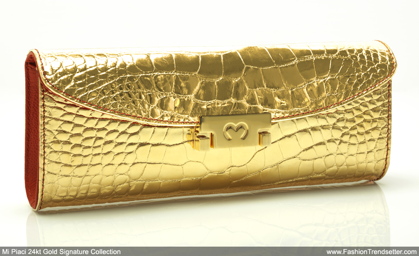 Mi Piaci: The World's First 24kt Gold Leather & Fur Collection