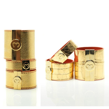 Mi Piaci: The World's First 24kt Gold Leather & Fur Collection