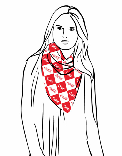 Plomo O Plata is Featuring Coca-Cola Scarves