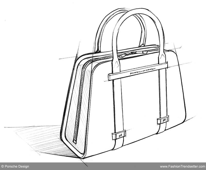 Sketch Porsche Design TwinBag