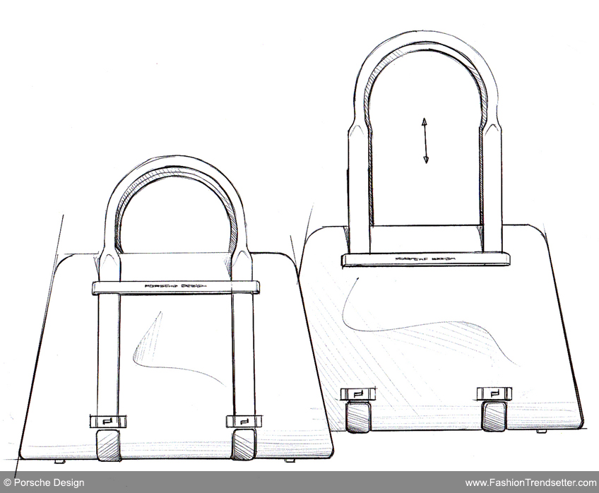 Sketch Porsche Design TwinBag