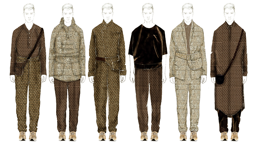 Fashion Designs by Leslie Dilloway, B.F.A. Menswear Design