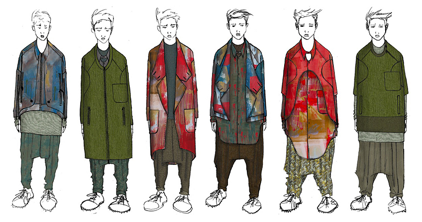 Fashion Designs by Ryan Morar, B.F.A. Menswear Design