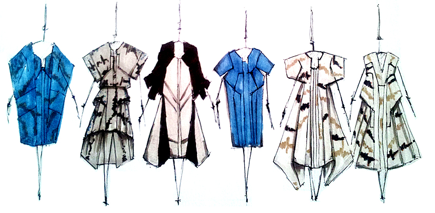 Fashion Designs by Vicken Derderian, M.F.A. Fashion Design,