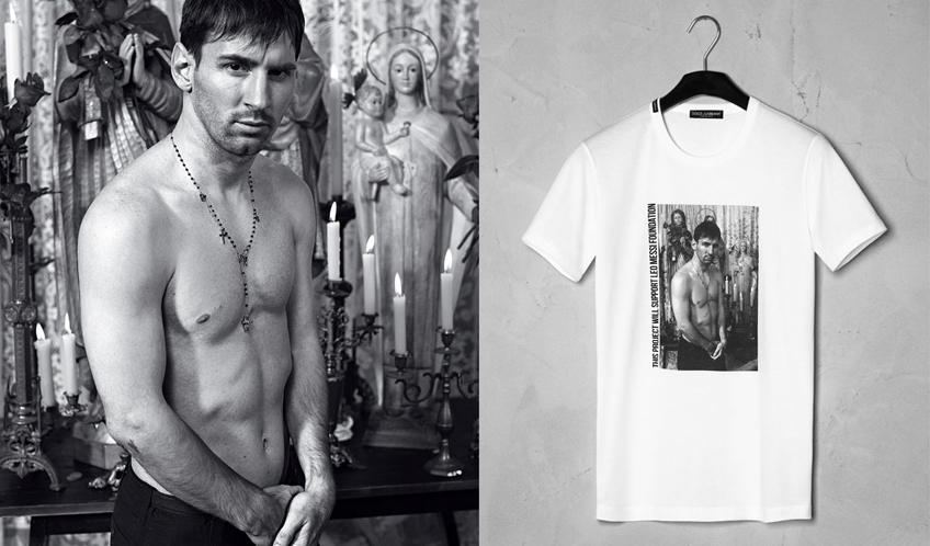 Lionel Messi Limited Edition T-Shirts by Dolce&Gabbana