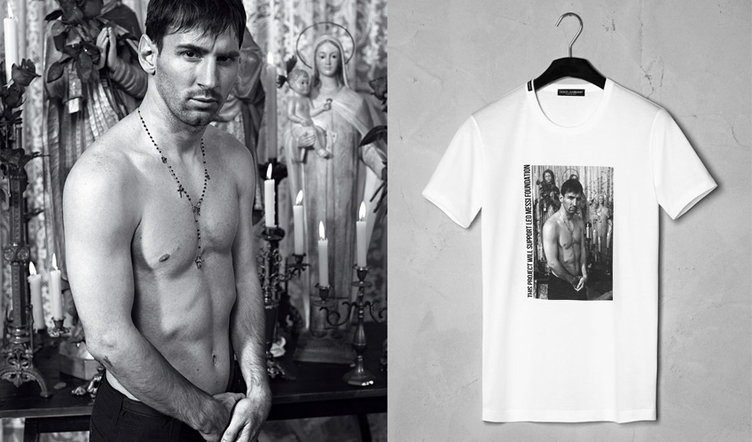 lionel messi dolce gabbana