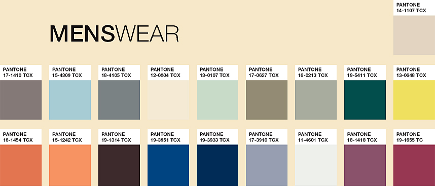 Lenzing Color Trends Spring/Summer 2009 | Menswear