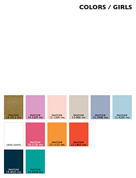 Lenzing Color Trends Spring/Summer 2015 - Kids - Girls