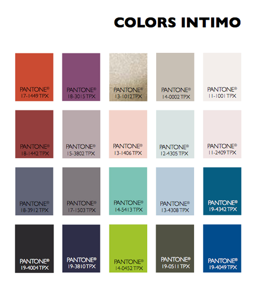 Color Usage Women's Intimate Apparel