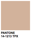 PANTONE 14-1213 Toasted Almond