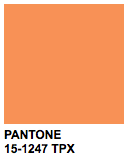 PANTONE 15-1247 Tangerine