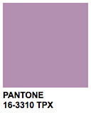 PANTONE 16-3310 Lavender Herb