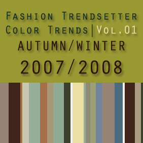 Fashion Trendsetter Color Trends Vol.01 Autumn/Winter 2007/2008