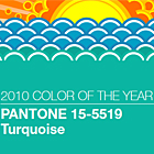 Pantone Color of the Year for 2010: PANTONE 15-5519 Turquoise