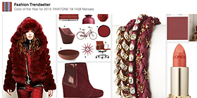 Pantone Color of the Year for 2015: PANTONE 18-1438 Marsala Pinterest Board