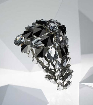 The Pyramid Couture Brooch