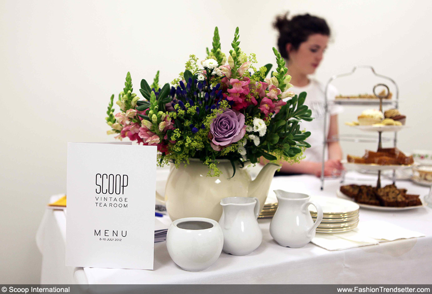 Vintage Tea Room at Scoop International - Photo courtesy of Scoop International - scoop-international.com.