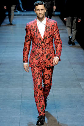 Alexander McQueen, D&G and Dolce and Gabbana Menswear Autumn/Winter ...