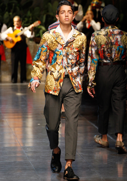 Dolce&Gabbana Menswear Spring/Summer 2013